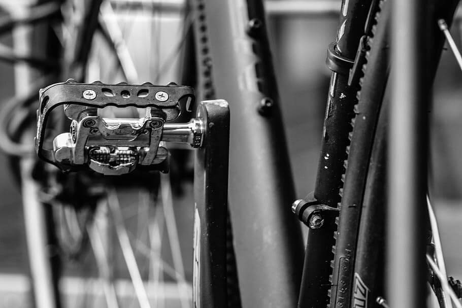 pedal for easy assembling of new e-bike 
